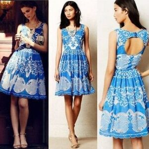Plenty Tracey Reese Azure Lace Dress Size 6